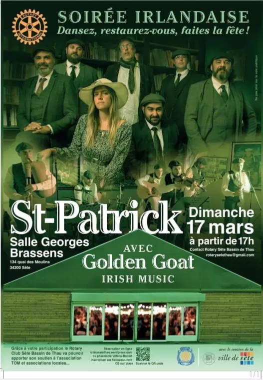 La St Patrick à Sète avec l'agence Sète  Taxi , Sète, Agence Sète Taxi