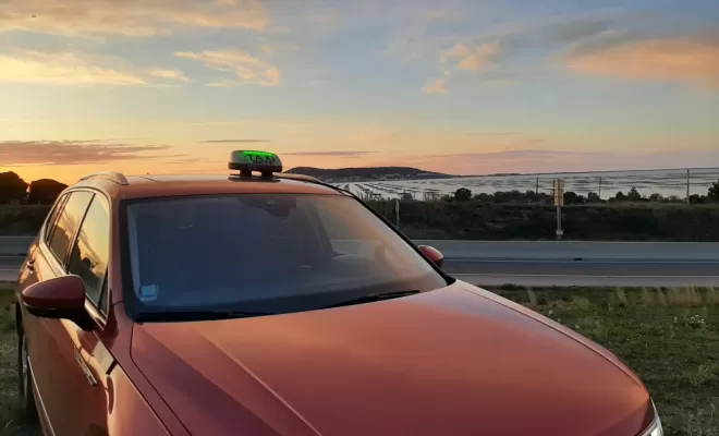 TRAJET TAXI : DE SETE VERS AÉROPORT MONTPELLIER , Sète, Agence Sète Taxi